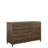 Queer Eye Farnsworth 6 Drawer Chest -Home Comprehensive UTFDQ SQ1 0000000007 WALNUT SLf