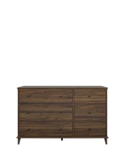 Queer Eye Farnsworth 6 Drawer Chest 10 Queer Eye Farnsworth 6 Drawer Chest -Home Comprehensive UTFDQ SQ3 0000000007 WALNUT SLa