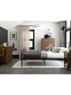 Queer Eye Farnsworth Nightstand -Home Comprehensive UTFDW SQ4 0000000007 WALNUT SLd1