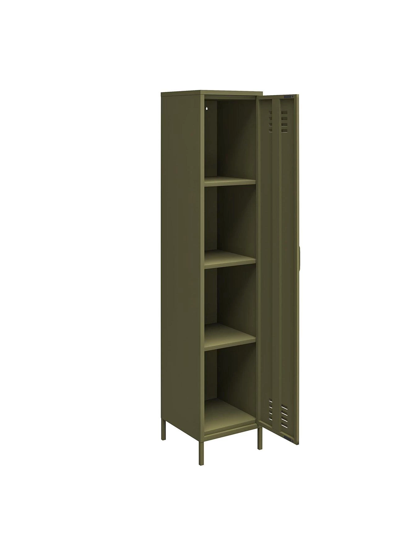 Queer Eye Bradford Single Metal Storage Cabinet - Green 6 Queer Eye Bradford Single Metal Storage Cabinet - Green - Image 4