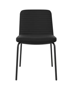 Queer Eye Corey Pair Of Dining Chairs - Black -Home Comprehensive UTFG3 SQ3 0000000004 BLACK SLf1