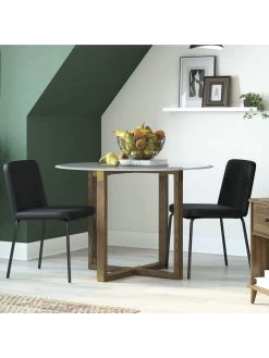 Queer Eye Corey Pair Of Dining Chairs - Black -Home Comprehensive UTFG3 SQ6 0000000004 BLACK DGy