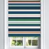 Very Home Retro Stripe Printed Blackout Roller Blind 2 Very Home Retro Stripe Printed Blackout Roller Blind -Home Comprehensive UTWBK SQ1 0000000029 MULTI SLf