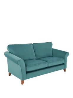Very Home Willow 2 Seater Velvet Sofa 9 Very Home Willow 2 Seater Velvet Sofa -Home Comprehensive UUNPJ SQ3 0000000205 SOFT TEAL SLa