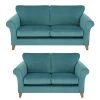 Very Home Willow 3 Seater + 2 Seater Velvet Sofa Set (Buy And SAVE!) 2 Very Home Willow 3 Seater + 2 Seater Velvet Sofa Set (Buy And SAVE!) -Home Comprehensive UUNT6 SQ2 0000000205 SOFT TEAL SLf