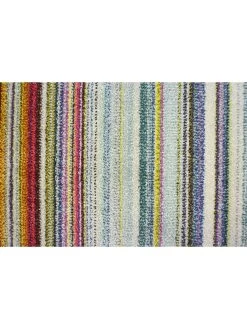Villa Multicoloured Stripe Rug -Home Comprehensive UUU4N SQ3 0000000029 MULTI SLd