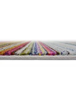 Villa Multicoloured Stripe Rug -Home Comprehensive UUU4N SQ4 0000000029 MULTI SLd1
