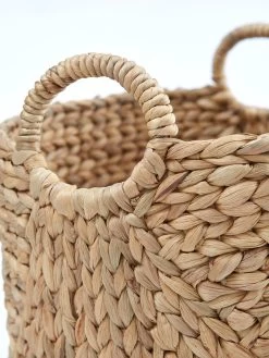 Very Home Set 2 Arrow Weaved Baskets -Home Comprehensive UUU6C SQ4 0000001277 LIGHT BROWN SLd2