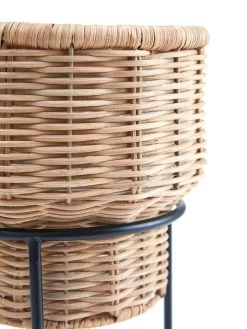 Very Home Rattan Planter On Metal Stand 10 Very Home Rattan Planter On Metal Stand -Home Comprehensive UUU6W SQ4 0000001277 LIGHT BROWN SLd2