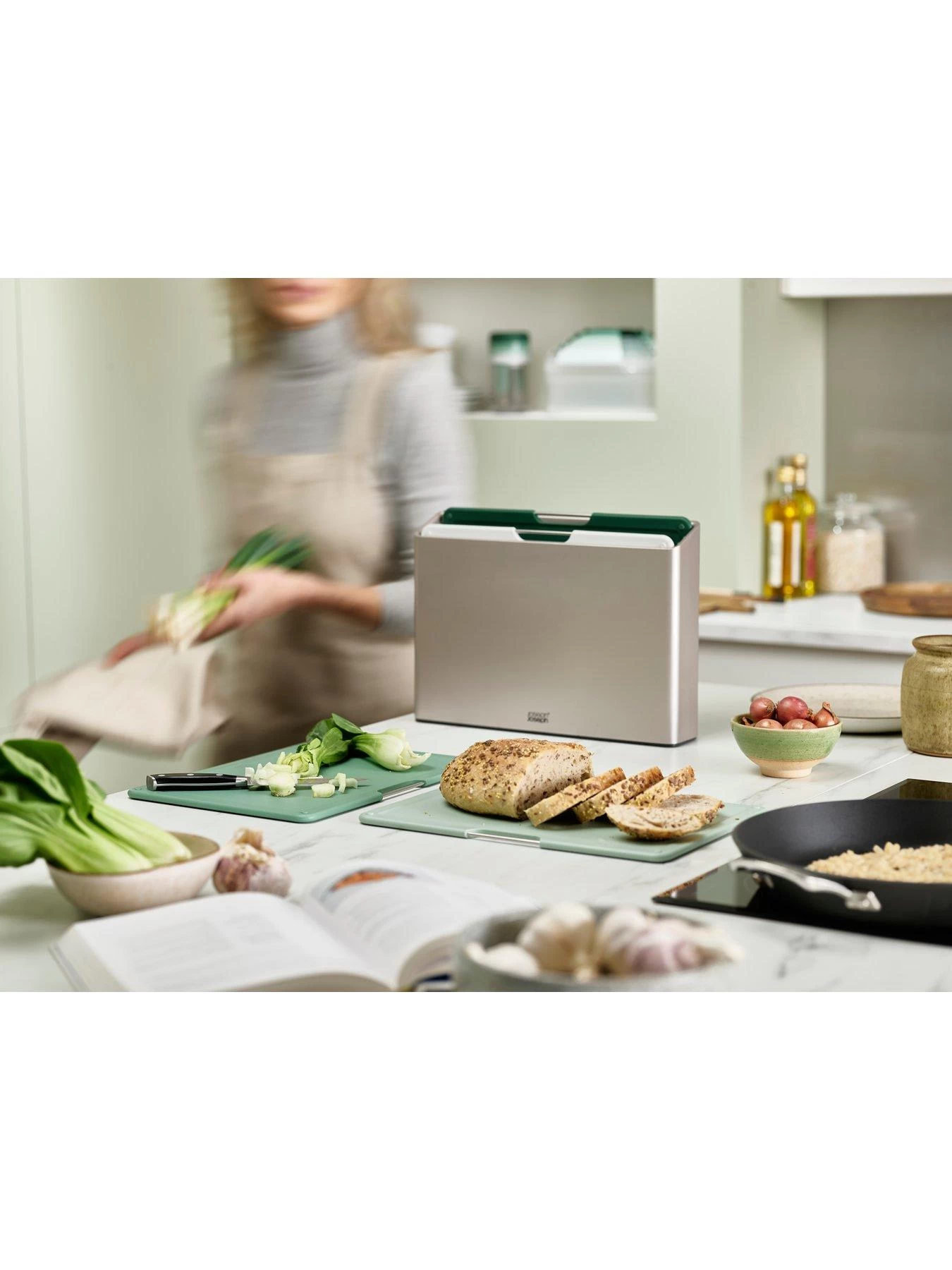 Joseph Joseph Editions Folio Large Chopping Board Set 6 Joseph Joseph Editions Folio Large Chopping Board Set - Image 4