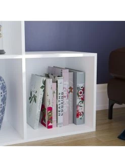 Vida Designs Durham 10 Cube Staircase Storage Unit - White -Home Comprehensive UVJ5L SQ6 0000000013 WHITE SLd2