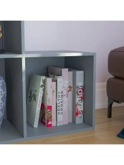 Vida Designs Durham 10 Cube Staircase Storage Unit - Grey -Home Comprehensive UVJ5M SQ4 0000000005 GREY SLd