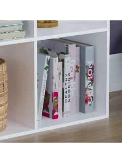 Vida Designs Durham 2 X 2 Cube Storage Unit - White -Home Comprehensive UVJ5S SQ4 0000000013 WHITE SLd