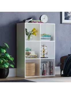 Vida Designs Durham 2 x 3 Cube Storage Unit - White