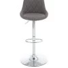 Very Home New Texas Diamond Stitch Faux Leather Bar Stool - Grey -Home Comprehensive UWAJF SQ1 0000000005 GREY SLf