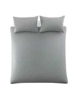 Orla Kiely Tiny Stem Duvet Cover - Cool Grey -Home Comprehensive UWMRH SQ2 0000000005 GREY SLf