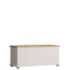 Vida Designs Arlington Storage Ottoman - White/Oak -Home Comprehensive UWMSD SQ1 0000000013 WHITE SLf