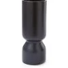 Very Home Black Hand-Finished Ceramic Vase