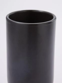 Very Home Black Hand-Finished Ceramic Vase -Home Comprehensive UWYFJ SQ5 0000004004 MATT BLACK SLd3