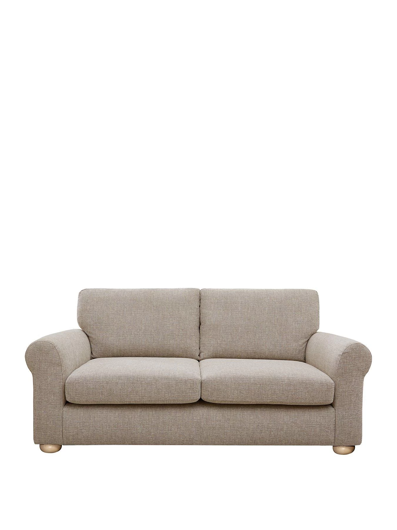 Very Home Bailey Fabric 3 Seater Sofa - Stone - FSC® Certified 4 Very Home Bailey Fabric 3 Seater Sofa - Stone - FSC® Certified - Image 2