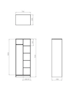 SWIFT Cube Ready Assembled Open Shelf Unit - Grey - FSC® Certified 14 SWIFT Cube Ready Assembled Open Shelf Unit - Grey - FSC® Certified -Home Comprehensive UY6AZ SQ7 0000000005 GREY DGy