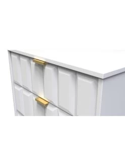 SWIFT Cube Ready Assembled 3 Drawer Midi Sideboard - White - FSC® Certified 11 SWIFT Cube Ready Assembled 3 Drawer Midi Sideboard - White - FSC® Certified -Home Comprehensive UY6B8 SQ4 0000000013 WHITE SLd