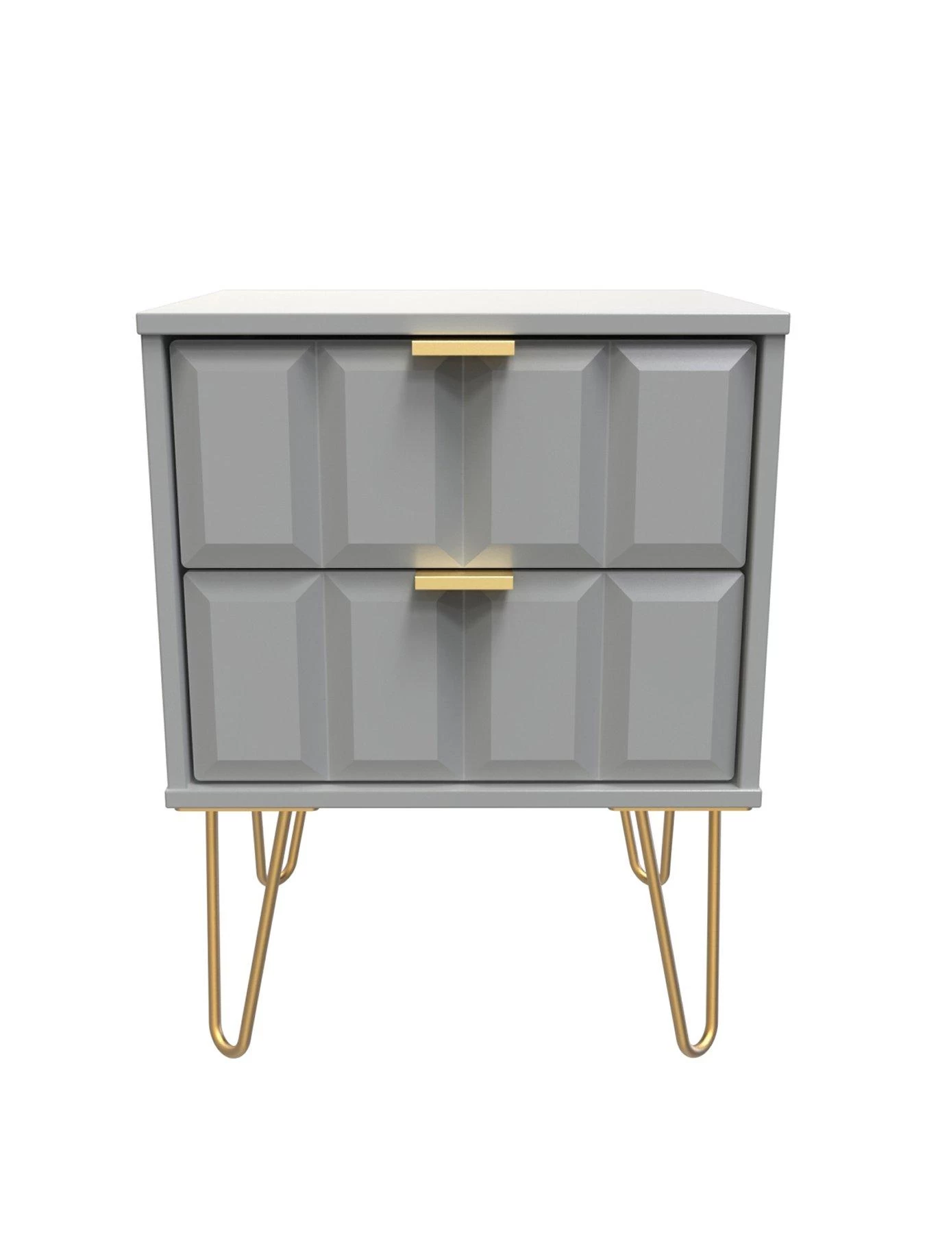 SWIFT Cube Ready Assembled 2 Drawer Bedside Chest - FSC® Certified 3 SWIFT Cube Ready Assembled 2 Drawer Bedside Chest - FSC® Certified