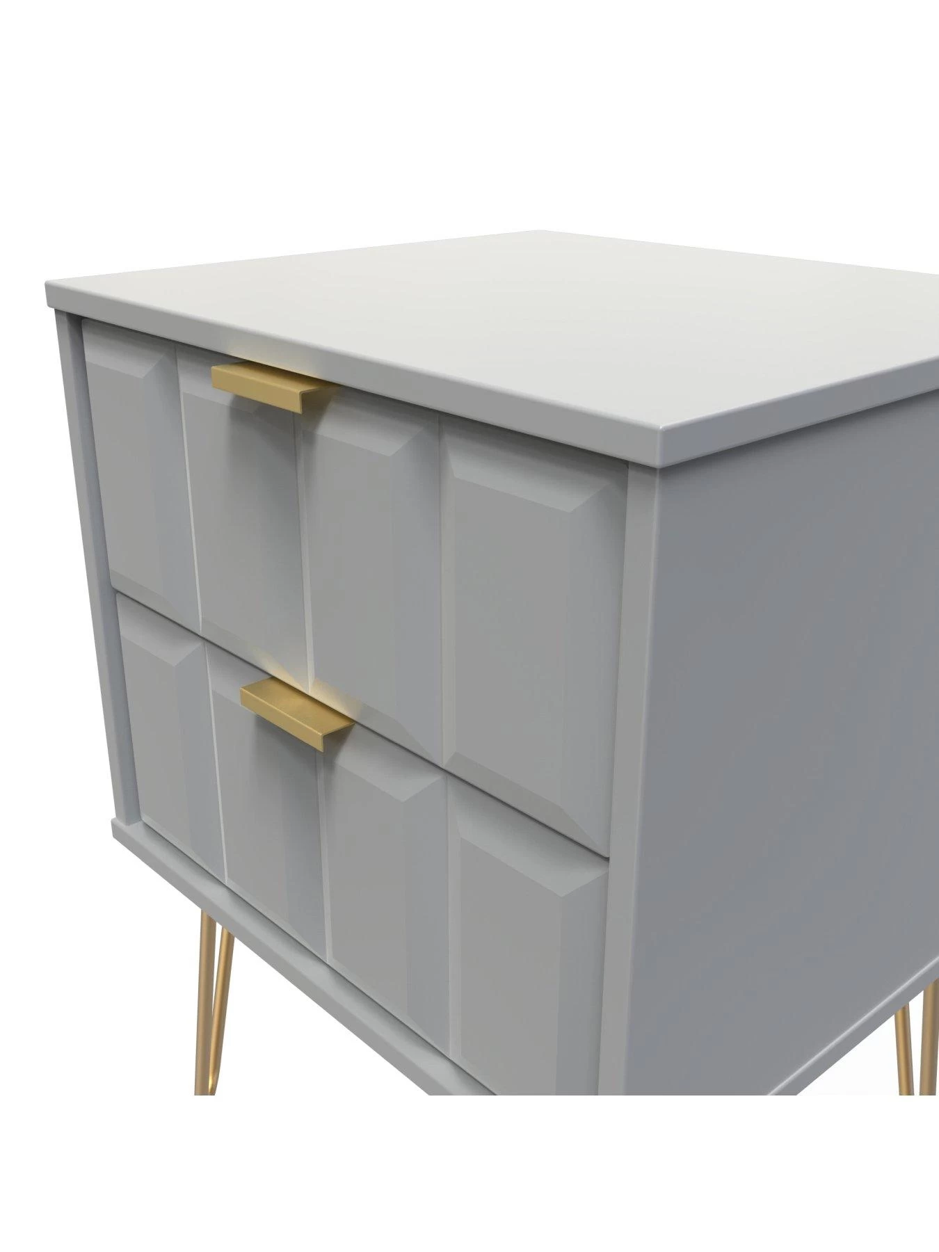 SWIFT Cube Ready Assembled 2 Drawer Bedside Chest - FSC® Certified 7 SWIFT Cube Ready Assembled 2 Drawer Bedside Chest - FSC® Certified - Image 5