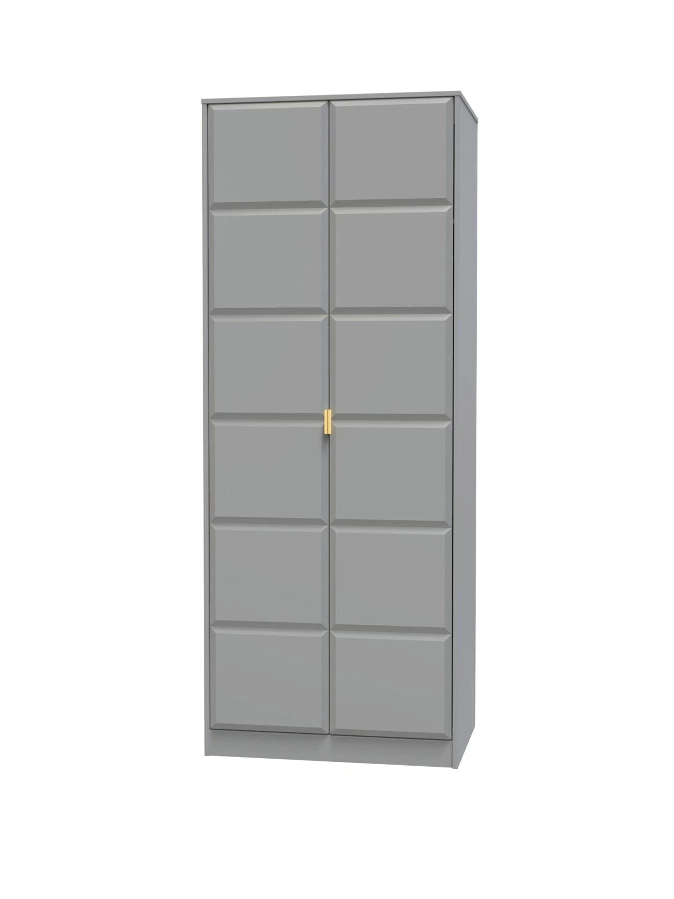 SWIFT Cube Ready Assembled 2 Door Wardrobe - FSC® Certified 5 SWIFT Cube Ready Assembled 2 Door Wardrobe - FSC® Certified - Image 3