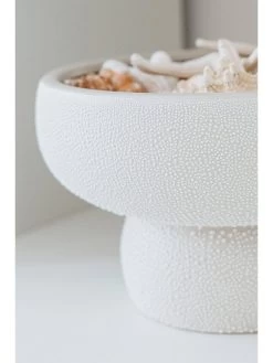 Chapter B Textured Ceramic Bowl -Home Comprehensive UY7FQ SQ4 0000000067 CREAM SLd2
