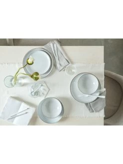 Denby White Speckle 12 Piece Dinner Set -Home Comprehensive UYLCM SQ4 0000000013 WHITE SLd2