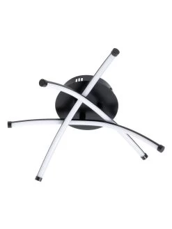 BHS Aalto LED Flush Fitting - Satin Black -Home Comprehensive UZFFX SQ5 0000005284 SATIN BLACK SLd2