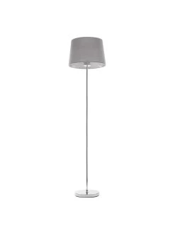 BHS Mira Stem Touch Floor Lamp -Home Comprehensive UZFGS SQ6 0000011553 CHROME GREY ICf