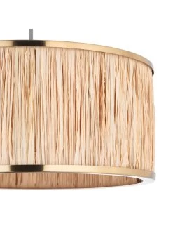 Very Home Rio Easy Fit Pendant 7 Very Home Rio Easy Fit Pendant -Home Comprehensive UZGE4 SQ4 0000002730 NATURAL GOLD SLd1