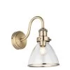 Very Home Jamey Wall Light - Brass 2 Very Home Jamey Wall Light - Brass -Home Comprehensive UZGN7 SQ1 0000015201 ANTIQUE BRASS CLEAR SLf