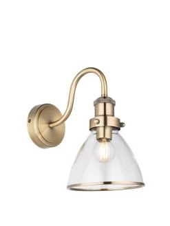 Very Home Jamey Wall Light - Brass