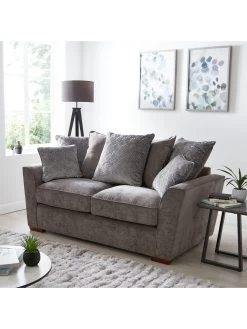 Very Home Betsy Fabric 3 Seater Scatter Back Sofa