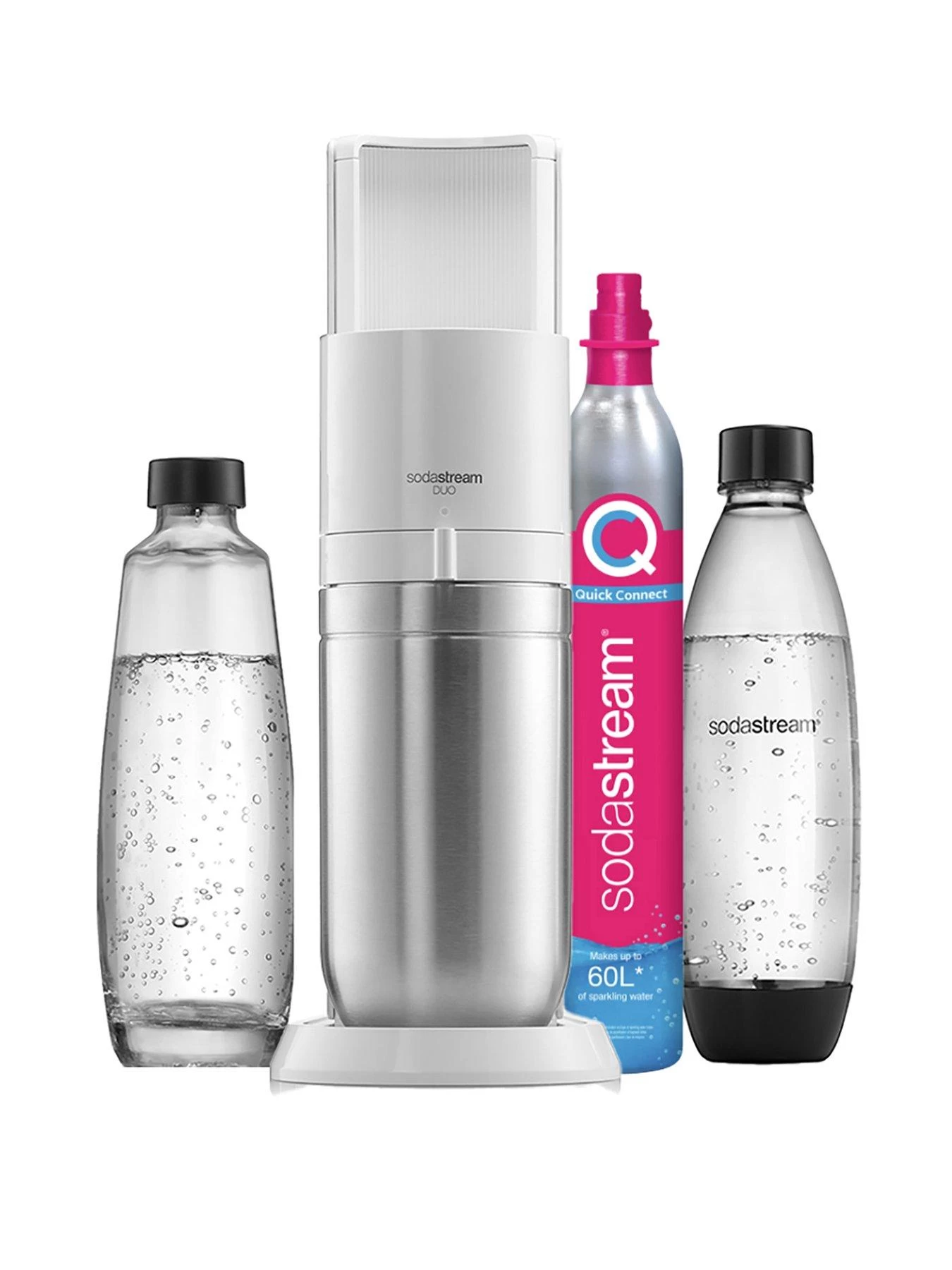 SodaStream Duo Sparkling Water Maker - White 3 SodaStream Duo Sparkling Water Maker - White