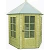 Shire Gazebo 6 X 6 Pressure Treated Summerhouse -Home Comprehensive V3JVZ SQ1 0000000088 NO COLOR SLf