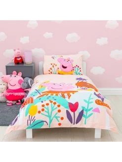 Peppa Pig Magic Junior Panel Duvet - Pink