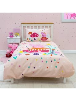 Peppa Pig Magic Single Duvet Cover Set - Pink