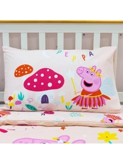 Peppa Pig Magic Single Duvet Cover Set - Pink -Home Comprehensive V3MLG SQ5 0000000063 PINK SLd2
