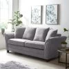 Very Home Dury Chunky Weave 3 Seater Sofa - Grey - FSC® Certified -Home Comprehensive V498W SQ1 0000000005 GREY RSr