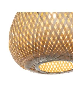 Very Home Briar Bamboo Easy Fit Pendant -Home Comprehensive V4NUG SQ3 0000017034 NATURAL BRASS SLd