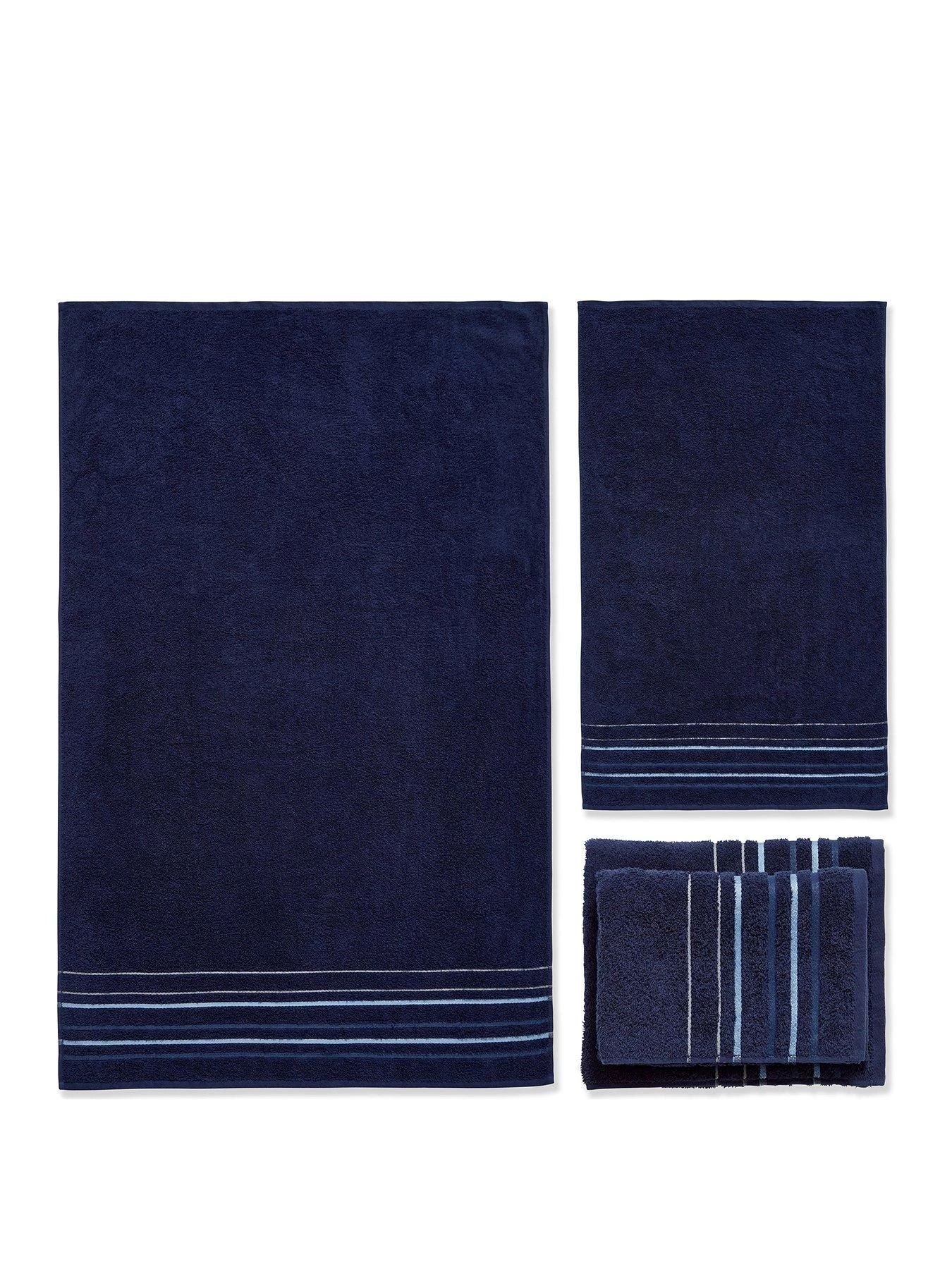 Catherine Lansfield Java Stripe Towel Bale 3 Catherine Lansfield Java Stripe Towel Bale