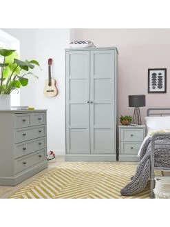Very Home Darcy 3 + 2 Drawer Chest -Home Comprehensive V52NL SQ7 0000000215 LIGHT GREY DGy