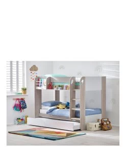 Julian Bowen Mars Bunk And Pull Out Underbed - Taupe