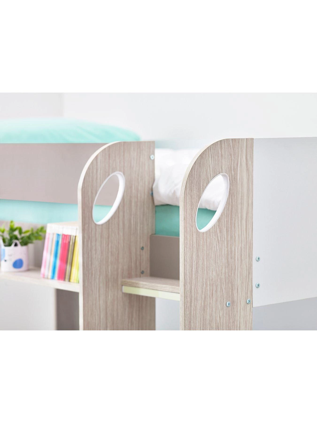 Julian Bowen Mars Bunk And Pull Out Underbed - Taupe 5 Julian Bowen Mars Bunk And Pull Out Underbed - Taupe - Image 3