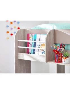 Julian Bowen Mars Bunk And Pull Out Underbed - Taupe 10 Julian Bowen Mars Bunk And Pull Out Underbed - Taupe -Home Comprehensive V65AR SQ4 0000000179 TAUPE SLd1