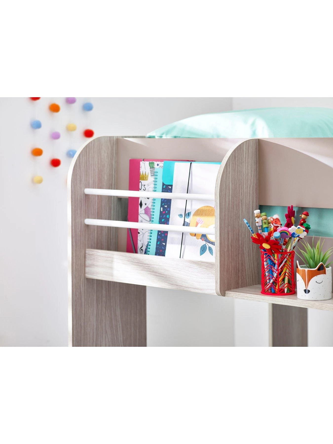 Julian Bowen Mars Bunk And Pull Out Underbed - Taupe 6 Julian Bowen Mars Bunk And Pull Out Underbed - Taupe - Image 4